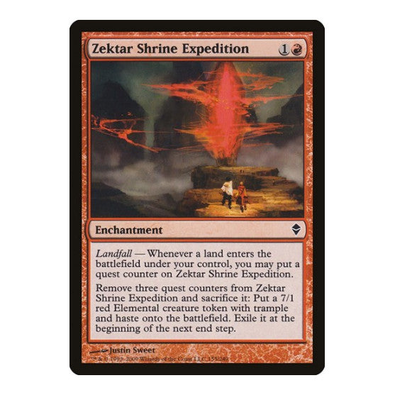 Zektar Shrine Expedition (ZEN) #155 Common Zendikar Magic: The Gathering: 2009