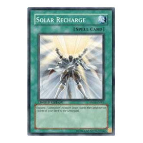 Solar Recharge (ANPR-ENSE) #ANPR-ENSE1 Super Rare (Limited Near Mint) Ancient Prophecy SE YuGiOh: 2009