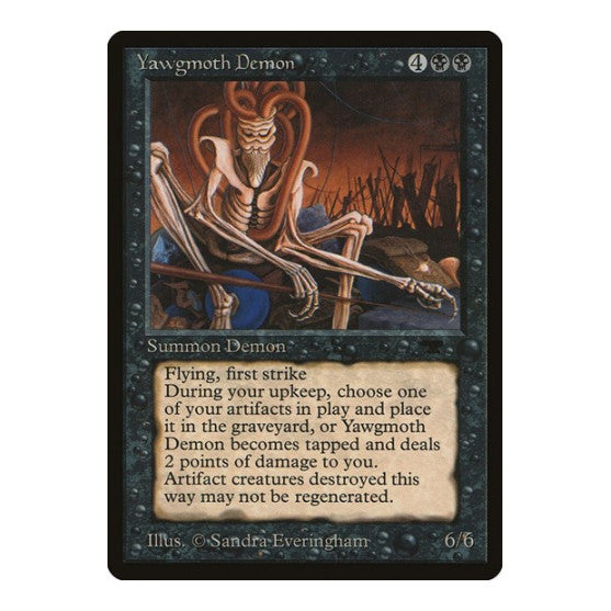 Yawgmoth Demon (ATQ) #21 Rare (Near Mint) Antiquities Magic: The Gathering: 1994