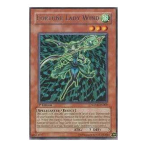 Fortune Lady Wind (SOVR) #SOVR-EN009 Rare (1st Edition Damaged) Stardust Overdrive YuGiOh: 2009
