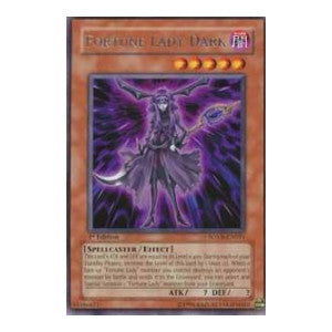Fortune Lady Dark (SOVR) #SOVR-EN011 Rare (Unlimited Damaged) Stardust Overdrive YuGiOh: 2009