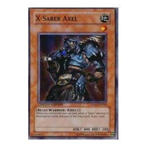 X-Saber Axel (HA01) #HA01-EN010 Super Rare (Limited Near Mint) Hidden Arsenal YuGiOh: 2009