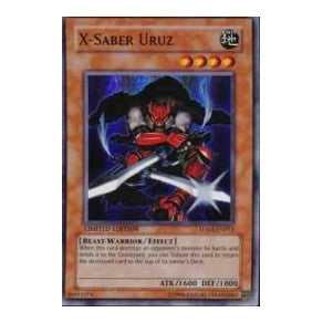 X-Saber Uruz (HA01) #HA01-EN012 Super Rare (Limited Near Mint) Hidden Arsenal YuGiOh: 2009
