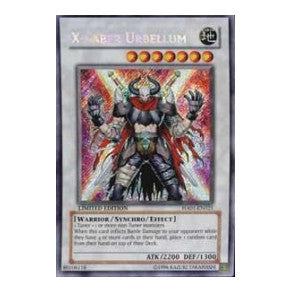 X Saber Urbellum (HA01) #HA01-EN025 Secret Rare (Limited Moderately Played) Hidden Arsenal YuGiOh: 2009