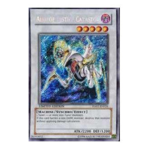 Ally of Justice Catastor (HA01) #HA01-EN026 Secret Rare (Limited Damaged) Hidden Arsenal YuGiOh: 2009