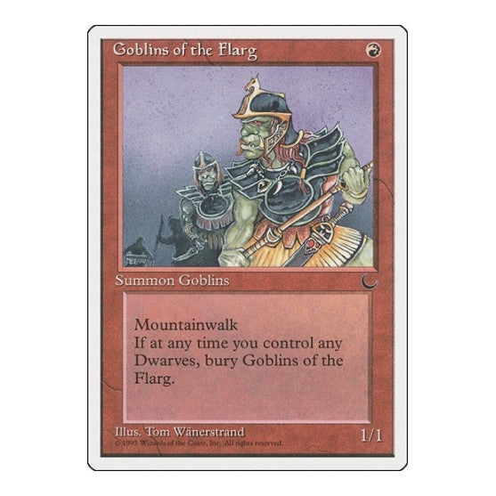 Goblins of the Flarg (CHR) #51 Common (Heavily Played) Chronicles Magic: The Gathering: 1995