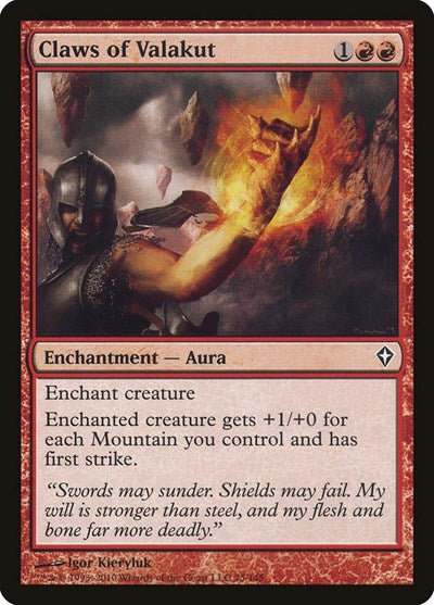 2010 Magic: Worldwake (WWK) - Claws of Valakut (#75, Common)