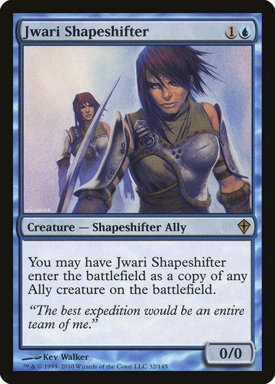 Jwari Shapeshifter (WWK) #32 Rare (Lightly Played) Worldwake Magic: The Gathering: 2010