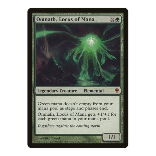 Omnath, Locus of Mana (WWK) #109 Mythic Rare Worldwake Magic: The Gathering: 2010