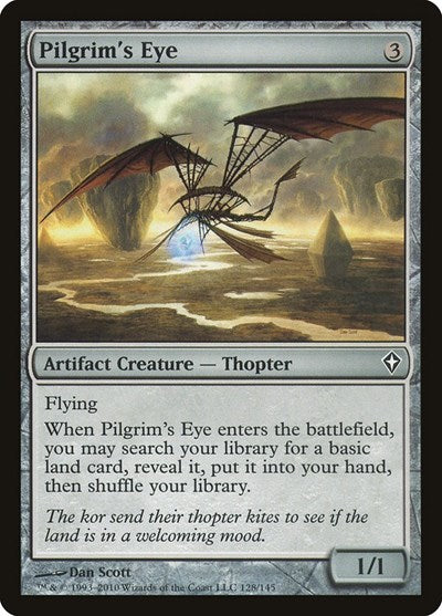 Pilgrims Eye (WWK) #128 Common Worldwake Magic: 2010