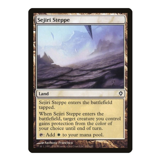 Sejiri Steppe (WWK) #142 Common Worldwake Magic: The Gathering: 2010
