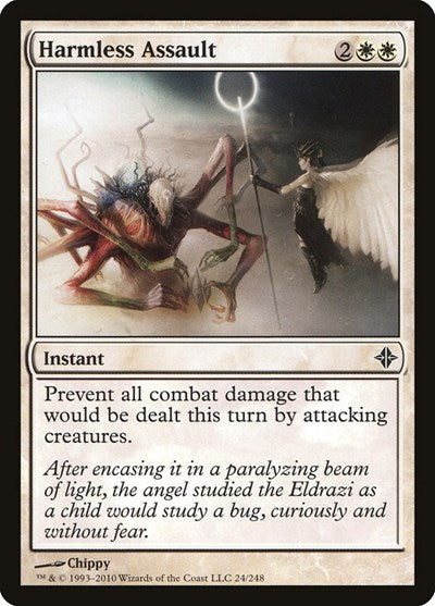 Harmless Assault (ROE) #24 Common Rise of the Eldrazi Magic: The Gathering: 2010