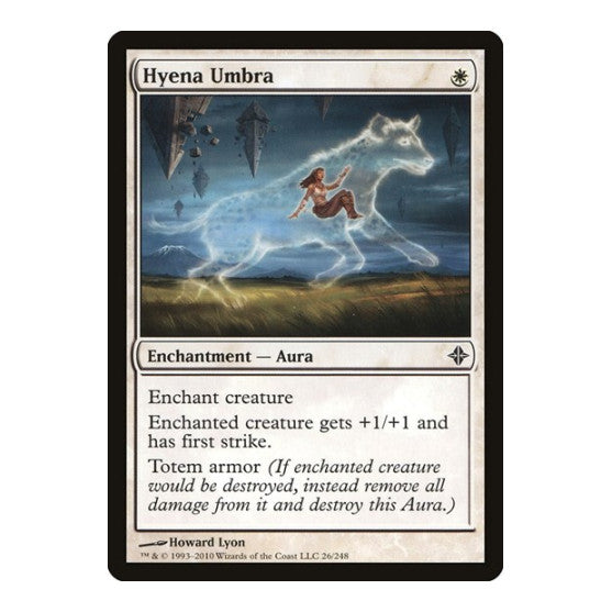 Hyena Umbra (ROE) #26 Common Rise of the Eldrazi Magic: The Gathering: 2010