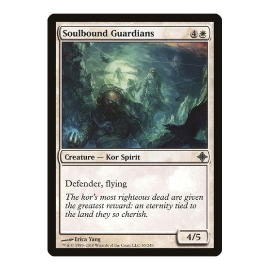 Soulbound Guardians (ROE) #45 Uncommon (Lightly Played) Rise of the Eldrazi Magic: The Gathering: 2010