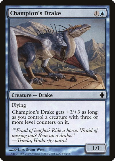 Champions Drake (ROE) #56 Common Rise of the Eldrazi Magic: The Gathering: 2010