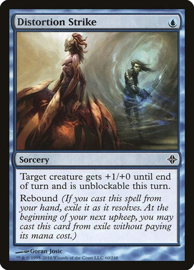 Distortion Strike (ROE) #60 Common (Moderately Played) Rise of the Eldrazi Magic: The Gathering: 2010