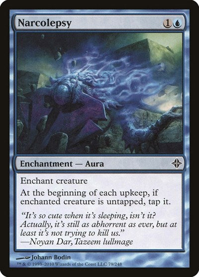 Narcolepsy (ROE) #79 Common (Moderately Played) Rise of the Eldrazi Magic: The Gathering: 2010