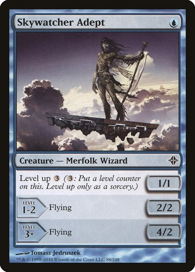 Skywatcher Adept (ROE) #88 Common (Moderately Played) Rise of the Eldrazi Magic: The Gathering: 2010