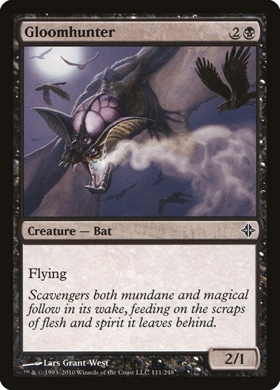 Gloomhunter (ROE) #111 Common (Moderately Played) Rise of the Eldrazi Magic: The Gathering: 2010