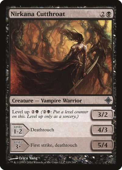 Nirkana Cutthroat (ROE) #119 Uncommon (Moderately Played) Rise of the Eldrazi Magic: The Gathering: 2010