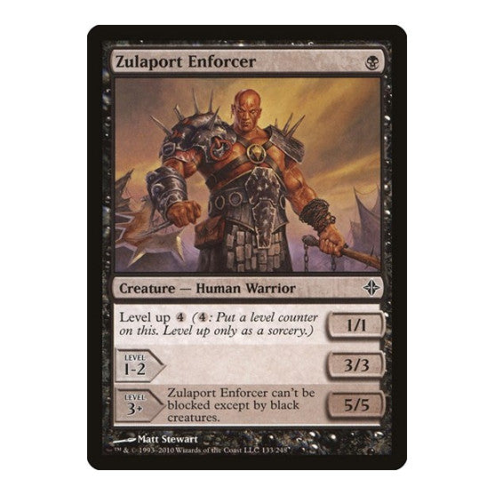 Zulaport Enforcer (ROE) #133 Common (Lightly Played) Rise of the Eldrazi Magic: The Gathering: 2010