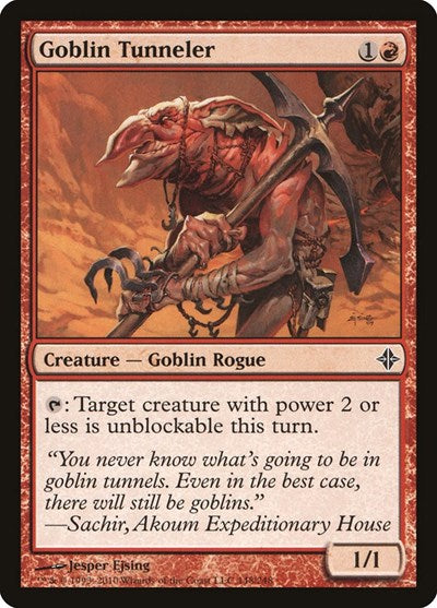 Goblin Tunneler (ROE) #148 Common Rise of the Eldrazi Magic: The Gathering: 2010