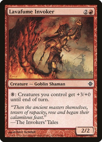 Lavafume Invoker (ROE) #155 Common Rise of the Eldrazi Magic: The Gathering: 2010