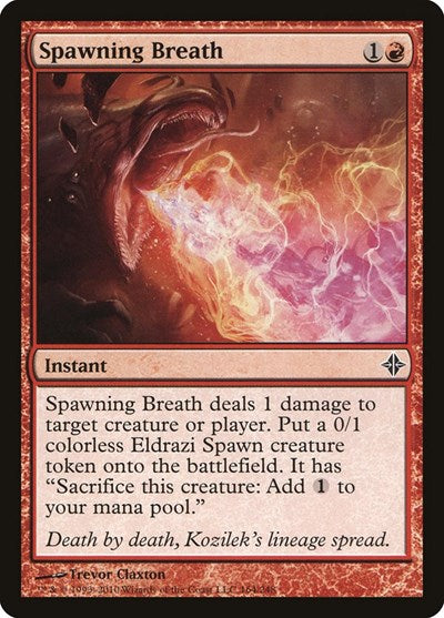 Spawning Breath (ROE) #164 Common Rise of the Eldrazi Magic: 2010