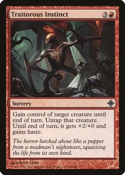 Traitorous Instinct (ROE) #168 Uncommon Rise of the Eldrazi Magic: The Gathering: 2010
