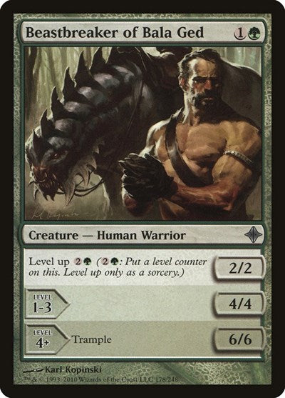 Beastbreaker of Bala Ged (ROE) #178 Uncommon (Moderately Played) Rise of the Eldrazi Magic: The Gathering: 2010