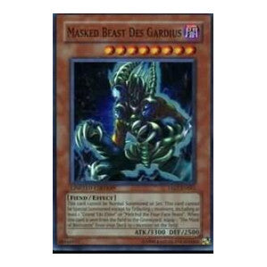 Masked Beast Des Gardius (TAEV-ENSE) #TAEV-ENSE1 Super Rare (Limited Damaged) Tactical Evolution: Special Edition YuGiOh: 2007