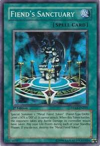 Fiends Sanctuary (DPKB) #DPKB-EN035 Super Rare (1st Edition Near Mint) Duelist Pack: Kaiba YuGiOh: 2010