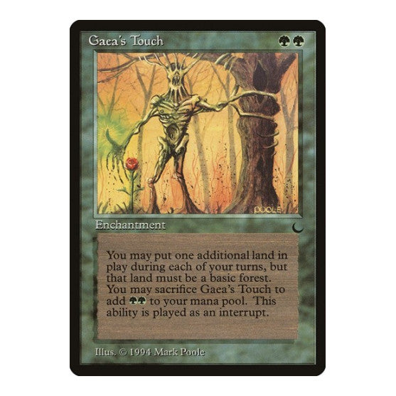 Gaeas Touch (DRK) #77† Common The Dark Magic: The Gathering: 1994