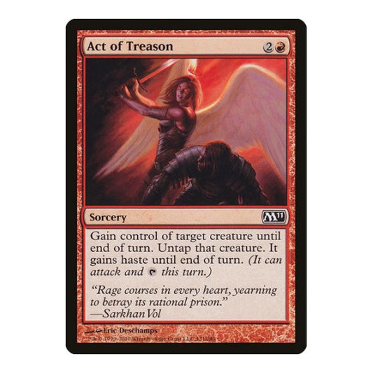 Act of Treason (M11) #121 Common Magic 2011 (M11) Magic: The Gathering: 2010
