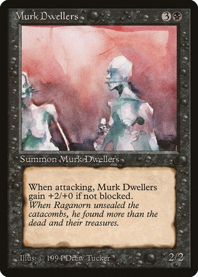 Murk Dwellers (DRK) #49 Common (Heavily Played) The Dark Magic: The Gathering: 1994