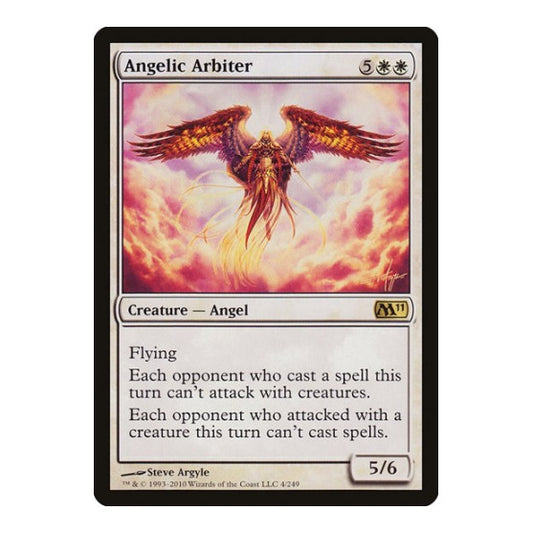 Angelic Arbiter (M11) #4 Rare Magic 2011 (M11) Magic: The Gathering: 2010