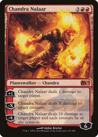 Chandra Nalaar (M11) #127 Mythic Rare (Lightly Played) Magic 2011 (M11) Magic: The Gathering: 2010