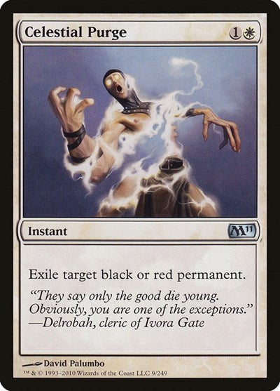 Celestial Purge (M11) #9 Uncommon (Lightly Played) Magic 2011 (M11) Magic: The Gathering: 2010