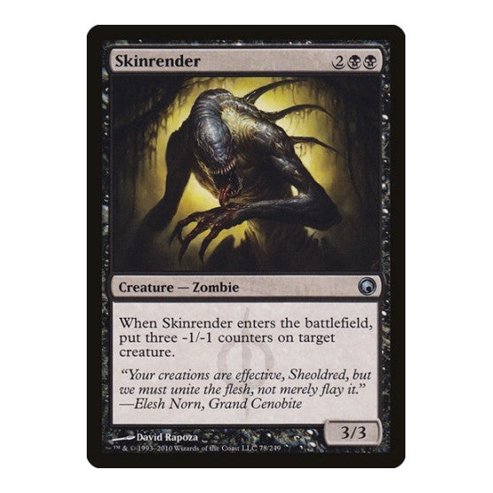 Skinrender (SOM) #78 Uncommon (Lightly Played) Scars of Mirrodin Magic: The Gathering: 2010