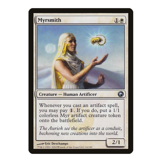 Myrsmith (SOM) #16 Uncommon Scars of Mirrodin Magic: The Gathering: 2010