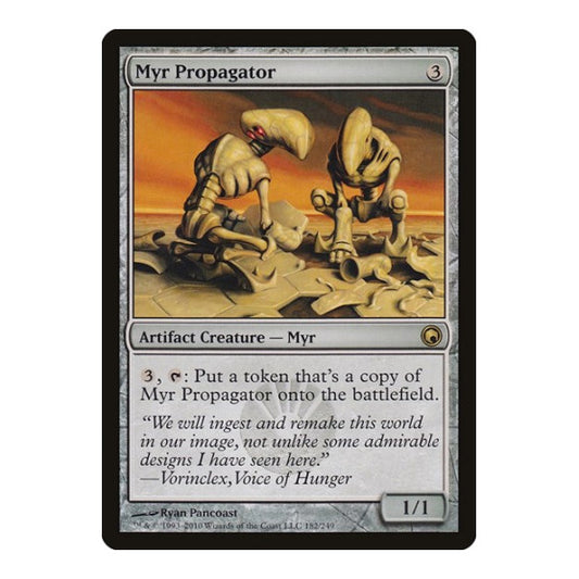 Myr Propagator (SOM) #182 Rare (Moderately Played) Scars of Mirrodin Magic: The Gathering: 2010