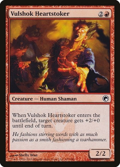Vulshok Heartstoker (SOM) #107 Common Scars of Mirrodin Magic: The Gathering: 2010