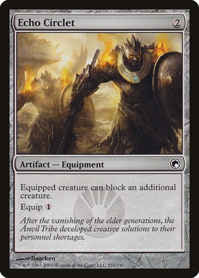 Echo Circlet (SOM) #153 Common Scars of Mirrodin Magic: The Gathering: 2010