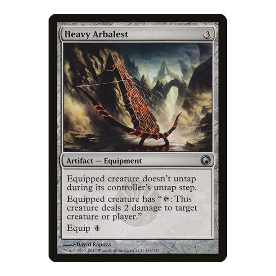 Heavy Arbalest (SOM) #164 Uncommon (Lightly Played) Scars of Mirrodin Magic: The Gathering: 2010