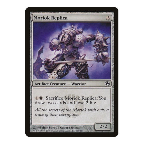 Moriok Replica (SOM) #178 Common (Lightly Played) Scars of Mirrodin Magic: The Gathering: 2010