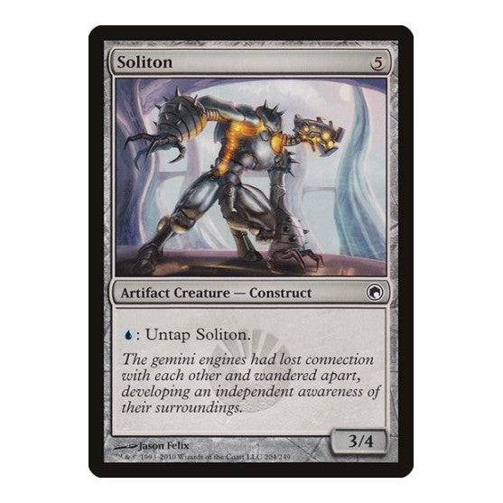 Soliton (SOM) #204 Common (Lightly Played) Scars of Mirrodin Magic: The Gathering: 2010