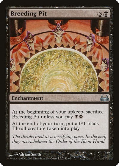Breeding Pit (DDC) #53 Uncommon (Moderately Played) Duel Decks: Divine vs. Demonic Magic: The Gathering: 2009