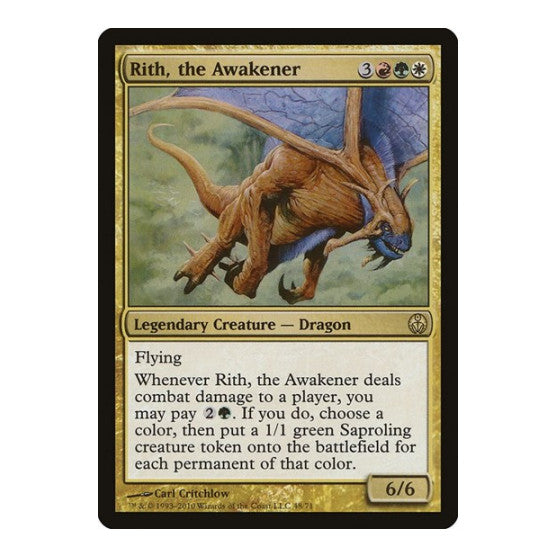 Rith the Awakener (DDE) #48 Rare (Lightly Played) Duel Decks: Phyrexia vs. the Coalition Magic: The Gathering: 2010