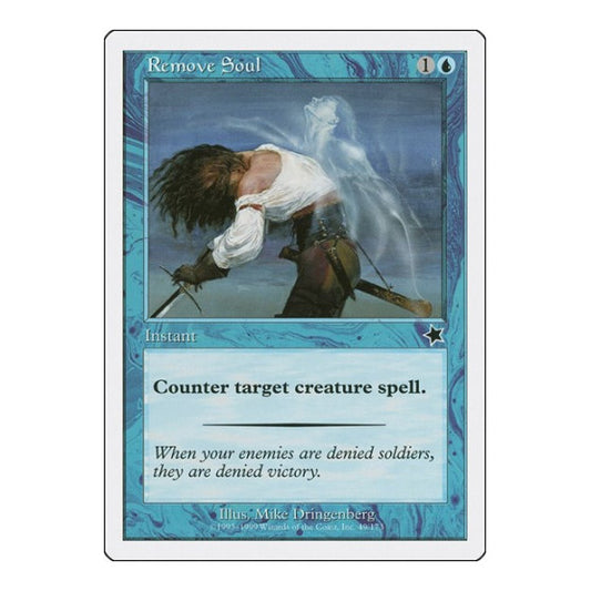 Remove Soul (S99) #49 Common (Moderately Played) Starter 1999 Magic: The Gathering: 1999