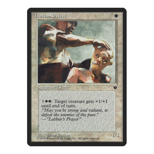 Icatian Priest (FEM) #12 Uncommon Fallen Empires Magic: The Gathering: 1994